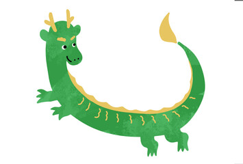 2024年　年賀状素材　かわいい　ポップ