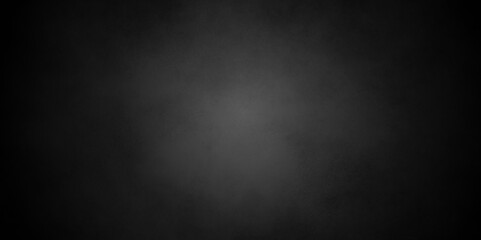 Fototapeta premium Abstract design with grunge black and white background . Old cement wall . scary dark texture of old paper parchment and .decorative plaster or concrete with vignette paper texture design .Dark wall 