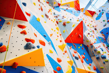 Obraz premium Climbing wall
