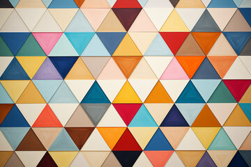 Bright multicolored geometric background with rhombuses,trilaterals