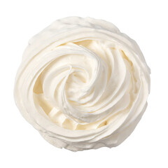 Perfect Whipped Cream Peak Isolation for Design, png