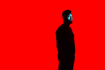 creative silhouette of a person