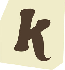 Alphabet Ransom K