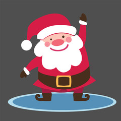 Christmas Santa vectors . Santa Character 