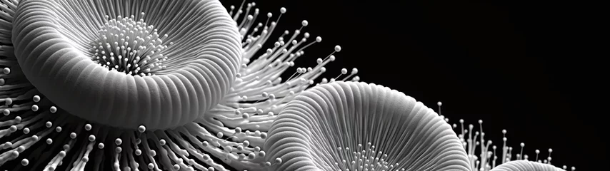Fotobehang surrealist abstract microscopy  © StockYard
