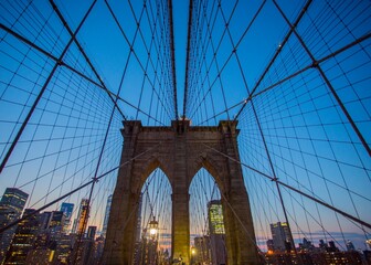 Fototapeta premium Brooklyn Bridge - New York City