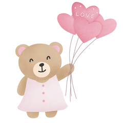 teddy bear Valentine