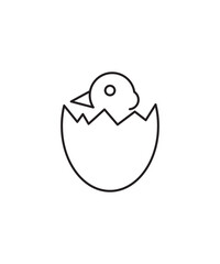 egg icon, vector best line icon.