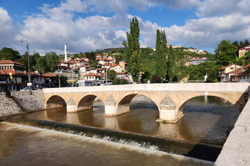 Seher Cehaja Bridge (Šeher-Ćehajina ćuprija in Bosnian) is a bridge  crosses the river Miljacka...