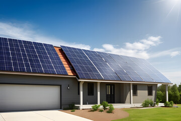 Engineers installing photovoltaic solar panels
