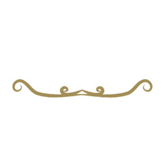 Gold Curly dividers