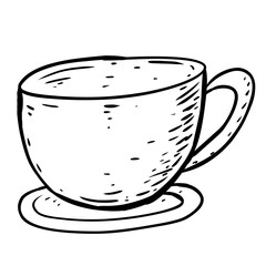 Sketch cup of tea