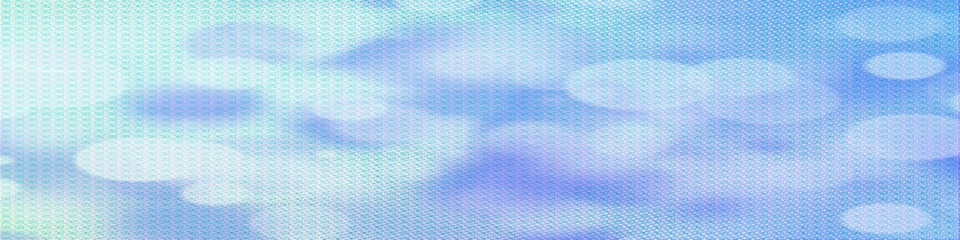 Fototapeta premium Blue bokeh background for seasonal and holidays event with copy space for text or image, Best suitable for online Ads, poster, banner, sale, celebrations and various design works