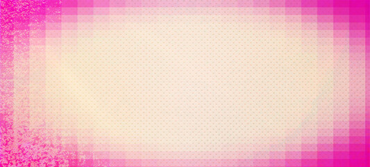 Pink widescreen background for seasonal and holidays event with copy space for text or image, Best suitable for online Ads, poster, banner, sale, celebrations and various design works