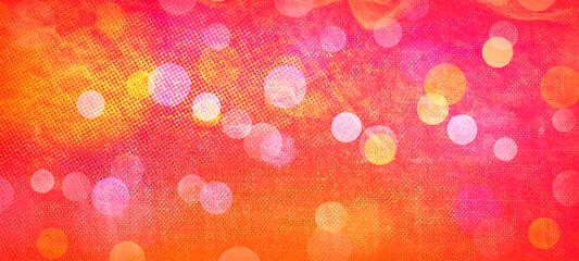 Red bokeh background for seasonal and holidays event with copy space for text or image, Best suitable for online Ads, poster, banner, sale, celebrations and various design works