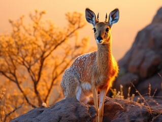 Klipspringer in Mapungubwe NP in South Africa