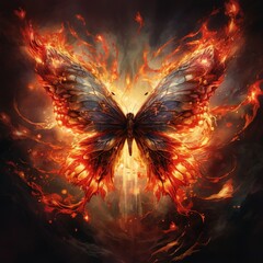 Flaming Butterfly