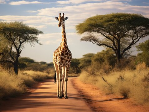 South African giraffe