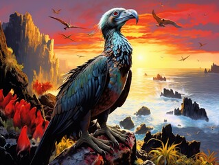 Galapagos birds 19 - obrazy, fototapety, plakaty