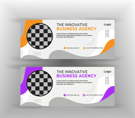 Corporate and Digital Business Marketing Promotion Horizontal Web Banner Design