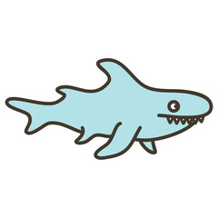 illustration of shark