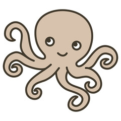 octopus cartoon illustration