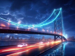 Naklejka premium Humber Bridge