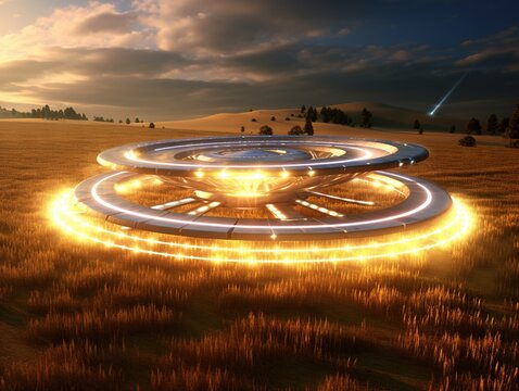 Ufo crop circle