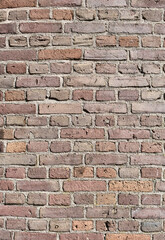 Texture of a brick wall