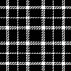 Seamless background texture of fabric plaid vector with a check tartan pattern textile.