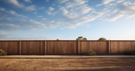 Obraz premium Transformative Designs in Modern Fencing. Generative AI