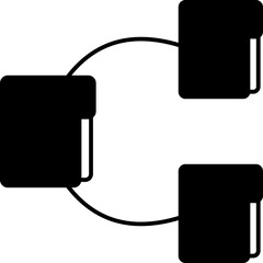 Obraz premium subdirectory icon