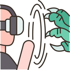 extended reality  icon