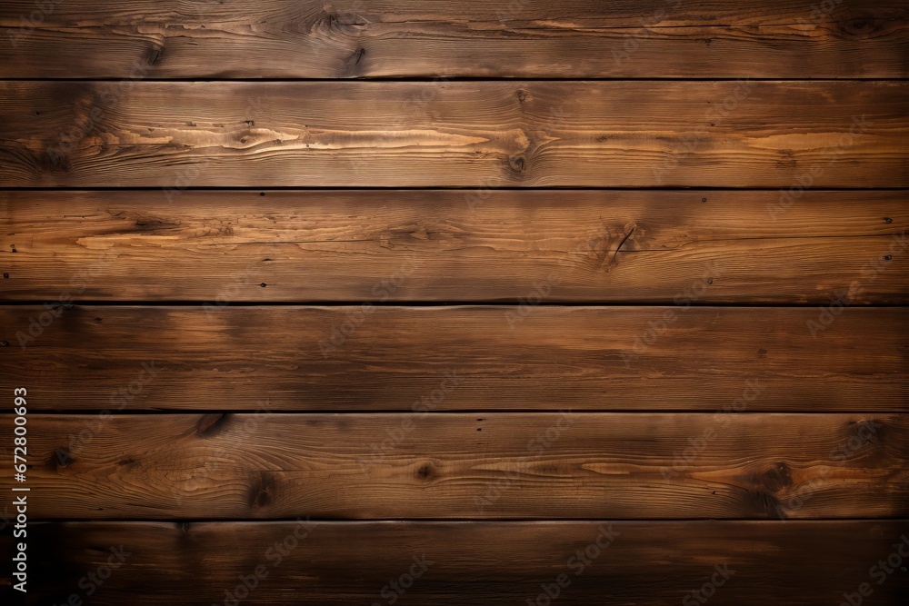 Poster high angle view of a stylish and elegant dark wood background with intricate patterns