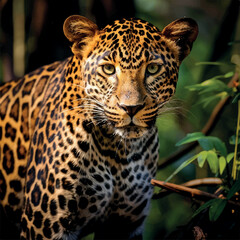 Obraz premium high resolution Illustration of a Leopard