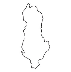albania map, albania vector, albania outline, albania
