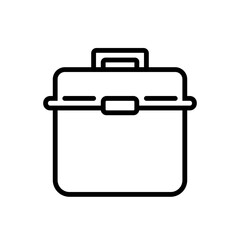 Pan Icon and Illustration in Line Style