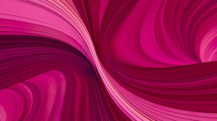 Pink, red lines building a bold motion wave for glowing seamless background. Purple, magenta and maroon colors unifying in the concept of love, color of the heart.