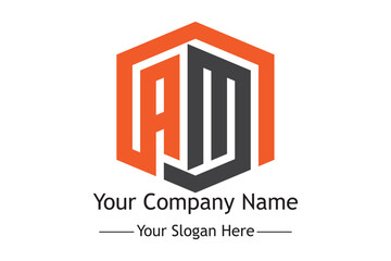 AM Logo Design