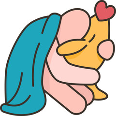 Fototapeta premium hypersomnia icon