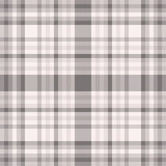 Seamless textile background of texture check fabric with a pattern tartan plaid vector.