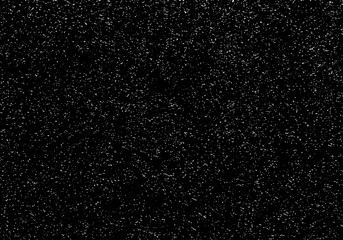 black background with snow