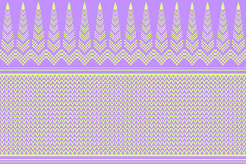 Fabric Pixel art seamless patterns