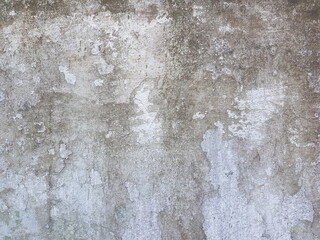 Gray backgroung. Old grunge stucco wall