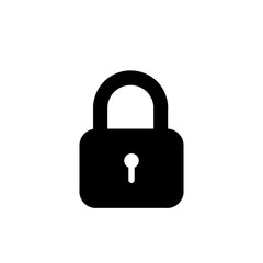 padlock icon illustration