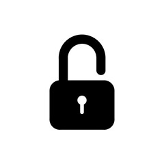 Padlock icon illustration