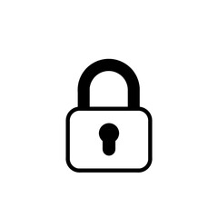 Padlock icon illustration