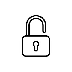 Padlock icon illustration