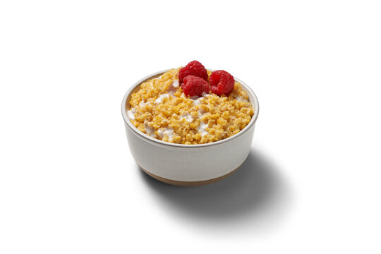 Bowl Of Popcorn On Transparent Background