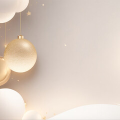 Soft celebration background . AI